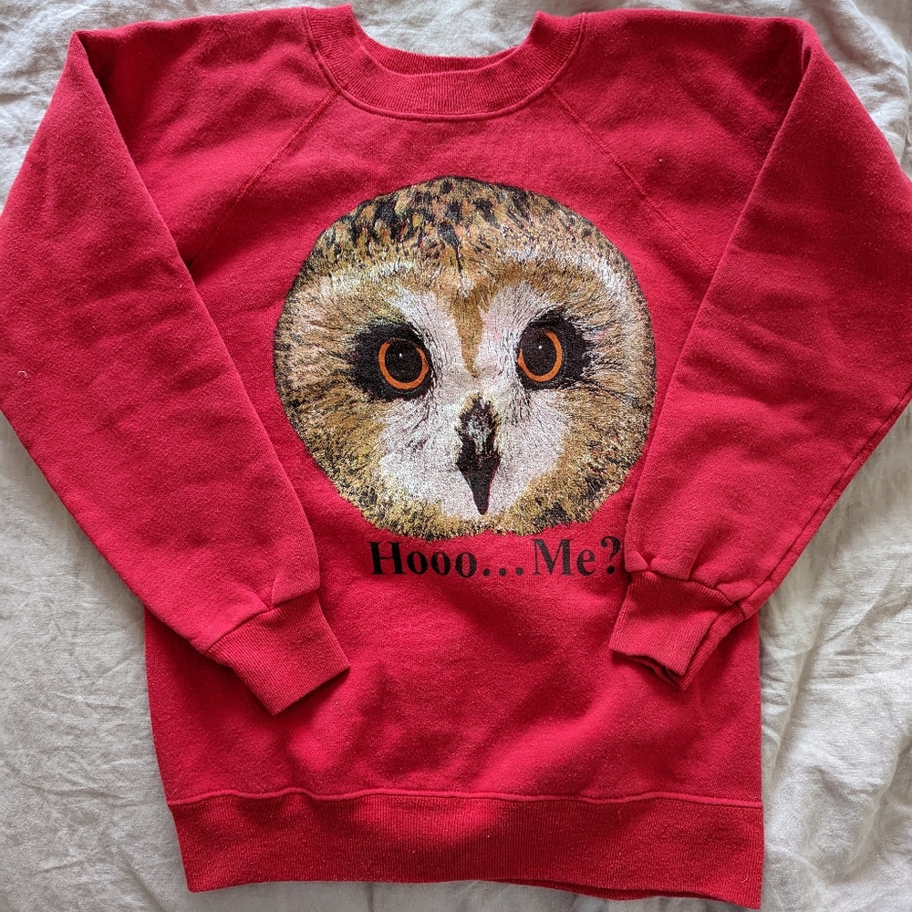 Goat Vintage Owl Sweatshirt